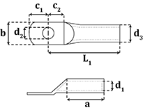 DIN 46235 Sıkmalı Kablo Pabucu teknik